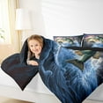 thumbnail image 3 of Manfei Fishing And Hunting Bedding Comforter Set,Lake Fish Twin Comforter Sets,Ocean Fish Bedding Set For Teens Boys,Breathable Home Decor Reversible,2-Piece, 3 of 7