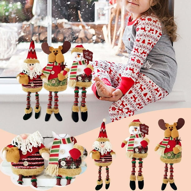 Mesa MuÃ±ecos De Navidad Para La Sala Onlyliua Para Interior