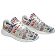 thumbnail image 6 of 4th Of July Shoes Lightweight Comfortable Running Shoes for Men Women White Size 4.5, 6 of 7
