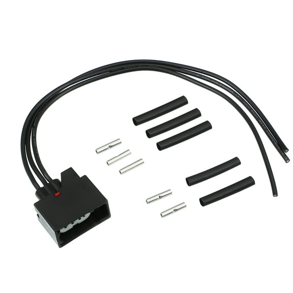 1 Set Front Turn Signal Light Connector for Wrangler 68065016AB Plastic Black