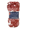 thumbnail image 2 of Christmas Fleece Throw Blanket 50"x60" - Red Reindeer, 2 of 4