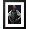thumbnail image 2 of Jacek Malczewski 14x18 Black Modern Framed Museum Art Print Titled - Self-Portrait (1908-1915), 2 of 5