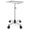 Sliver, variant on K-Salon Tray Cart, Premium Aluminum Tattoo Tray Rolling Trolley, Adjustable Height, Easy to Clean (Black)