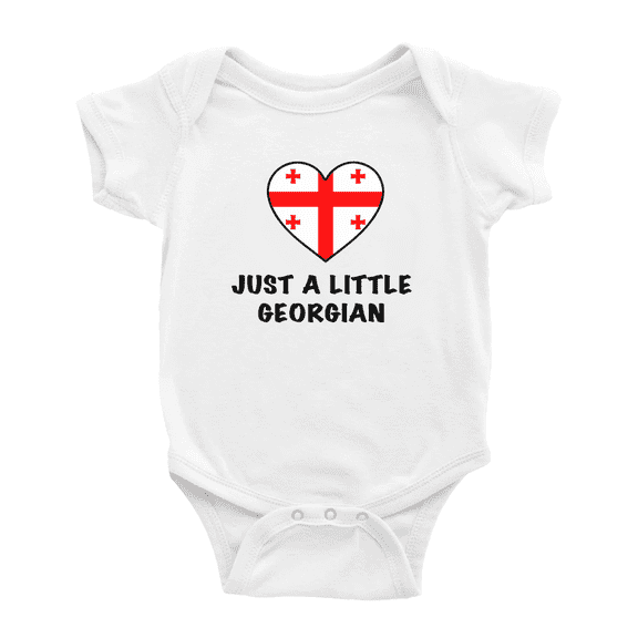 Just A Little Georgian Cute Baby Clothing Bodysuits For Boy Girl