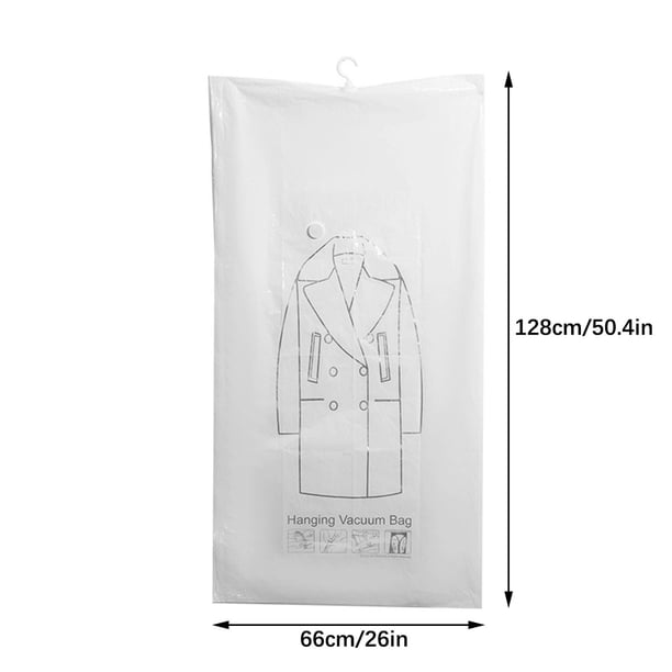 Bolsas de Almacenamiento de Vacío Bolsa de Almacenamiento de Vacío Colgante Bolsa de Almacenamiento de Vacío Colgante Bolsa de Almacenamiento de Ropa Bolsa de Almacenamiento de Vacío Reutilizable Orga