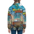 thumbnail image 4 of The Octonauts Youth Sweatshirt 3D Printed Hoodie Activewear Teenager Winter Full-Zip Drawstring Jacket Coats Active Pullover Hooded Blouse For Boys Girls Medium, 4 of 8