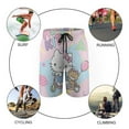 thumbnail image 5 of Hello Kitty Swim Trunk for Boys Girls, Quick Dry Board Shorts with Mesh Linner, Breathable Fit Bathing Suit for Pool Swim Beach, XS-XL, 5 of 7