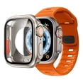 thumbnail image 1 of Correa de Silicona Deportiva con Case 360 de Vidrio Templado para Apple Watch, 1 of 5
