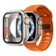 thumbnail image 1 of Correa de Silicona Deportiva con Case 360 de Vidrio Templado para Apple Watch, 1 of 5