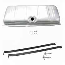 TRQ Fuel Gas Tank w Straps Kit Set for Chevy Bel-Air Biscayne Impala 20 Gallon FTA39468