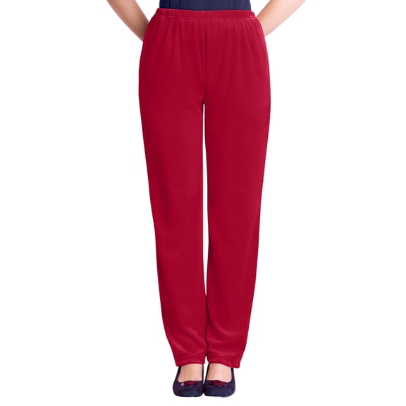 Woman Within Plus Size Velour Pant