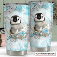 thumbnail image 4 of SANDJEST Penguin Tumbler Penguin Size 20oz Tumblers with Lid Gift for Girl Daughter Women Best Friend Sister Animal Lovers Christmas Birthday Presents, 4 of 5