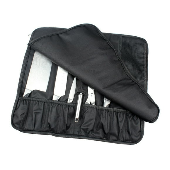 Zootealy Knife Case, Chef's Knife Roll Bag with Durable Shoulder Strap and Handle, Portable Knife Bag Meat Cleaver Knife Case