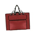thumbnail image 5 of Art Portfolio Case Art Supplies Multifunction with Outer Pockets Drawing Painting Board Storage for Outdoor Red Large, 5 of 8