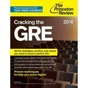 Angle View: Cracking the GRE with 4 Practice Tests, 2016 Edition (Graduate School Test Preparation) [Paperback - Used]