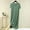 Green, variant on Plus Size Women's V-Neck Nightgown Short Sleeve Full Skirt Summer Sleepwear Lightweight Nightdress