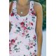 thumbnail image 2 of ABPHQTO Camiseta sin mangas con espalda cruzada y estampado floral informal para mujer, 2 of 5