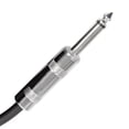 thumbnail image 3 of Seismic Audio  - Black 20 Foot Right Angle to Straight Guitar Instrument Cable Black - SAGC20R-Black, 3 of 3