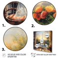 thumbnail image 3 of Designart "Stunning Views Of Eiffel Tower II" City Paris Wall Art Living Room, 3 of 5