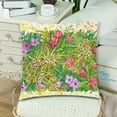 thumbnail image 3 of MKHERT Wild Rose Throw Pillowcase Pillow Cover Cushion Couver 18x18 inch, Set of 2, 3 of 3