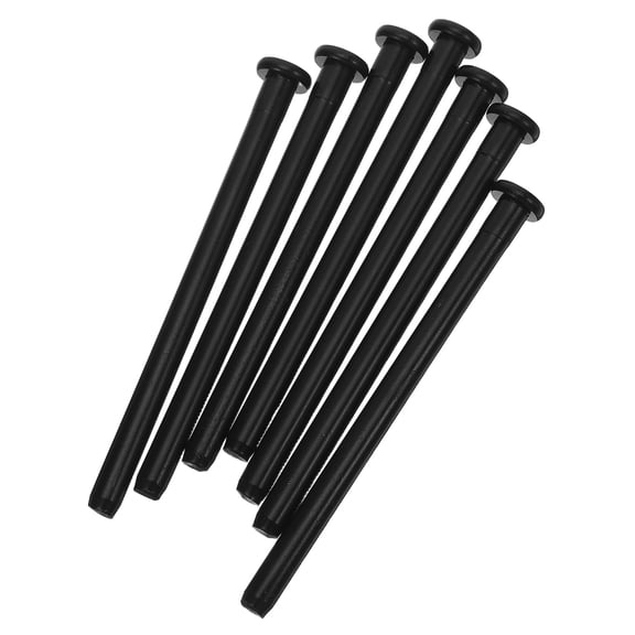 Amosfun 89mm Matte Black Detachable Door Hinge Pins Wood Door