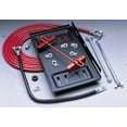 thumbnail image 1 of Taylor Cable Battery Relocation Kit 48000 16 Foot Positive/20 Inch Negative 2 Gauge Cable; Black; Steel; With Battery Tray, 1 of 4