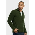 thumbnail image 4 of Men's & Plus Size(S-3XL) Soft Fleece Full Zip-Up Sweater Warm Winter Outdoor Coat Jacket with Side Pockets, 4 of 4