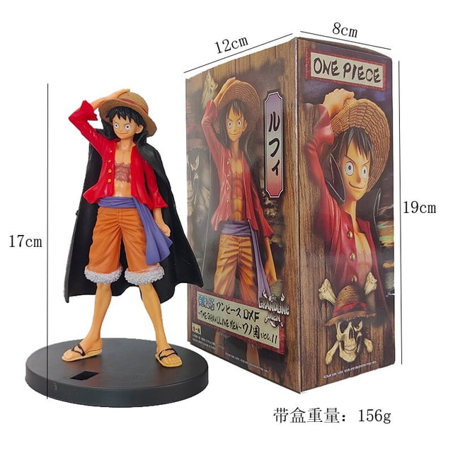 Figura de ONE PIECE Luffy Zoro Ace Sanji, 15-25cm, venta al por mayor con caja de Color, colección de modelos de muchos estilos, muñecas, regalos