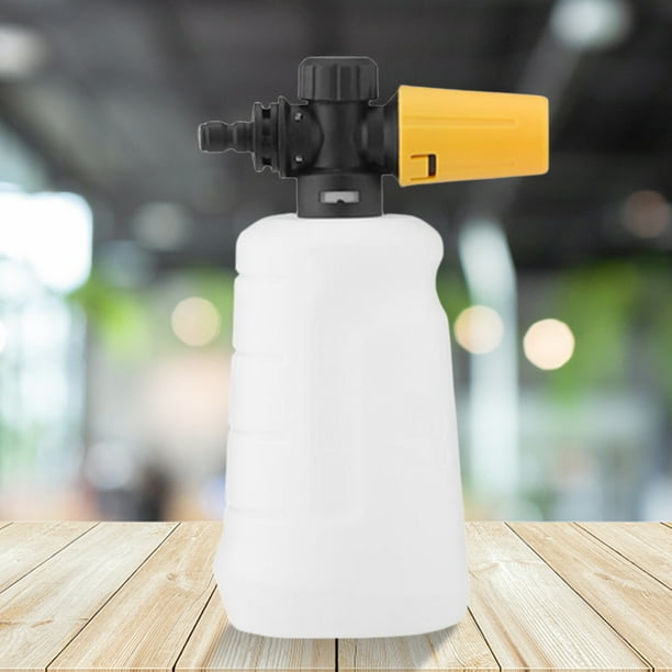 Pistola de espuma de jabón para lavado de coches lanza de espuma de nieve de conexión rápida de 1/4 pulgadas para lavadora Karcher