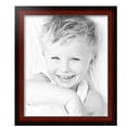 thumbnail image 2 of ArtToFrames 15" x 18" Honors Mahogany with Black Picture Frame, 15x18 inch Brown Wood Poster Frame (WOM-5154), 3 Pack, 2 of 6