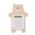 thumbnail image 1 of Mini calcua 8 Linda computaa portátil Tamaño oso Calcua de dígitos para en edad de jardín Baoblaze minicalculadora, 1 of 8