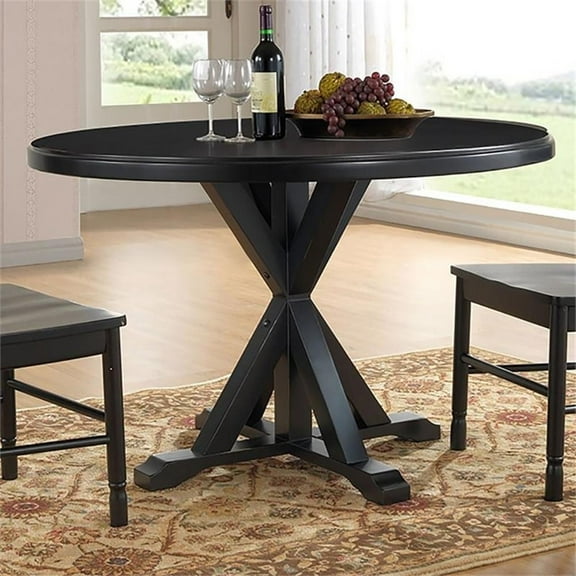 Bowery Hill Dining Table in Antique Black