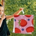 thumbnail image 5 of GZHJMY Strawberry Soft Hand Towels, 2 Pcs Absorbent Bath Towel Decorative Fingertip Towels for Bathroom Gym Spa Hotel Beach Swimming Pool,14.4"x 28.3", 5 of 7