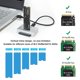thumbnail image 3 of Adaptador de lector de disco duro M.2 Sata/NVMe a estación de acoplamiento USB, 3 of 7