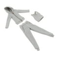 thumbnail image 2 of 3 Pieces 1/12 Scale Hoodie Pants and Vest Costume for 6in Doll Model Figures Gray, 2 of 8