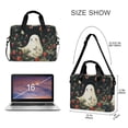 thumbnail image 3 of FORMRS 16" Laptop Sleeve Bag Carrying Case with Handle Travel Shoulder Briefcase, Happy Ghost, 3 of 8