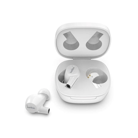 UPC: 0745883824922 | New Belkin Auc004Btwh Soundform Rise True Wireless Earbuds