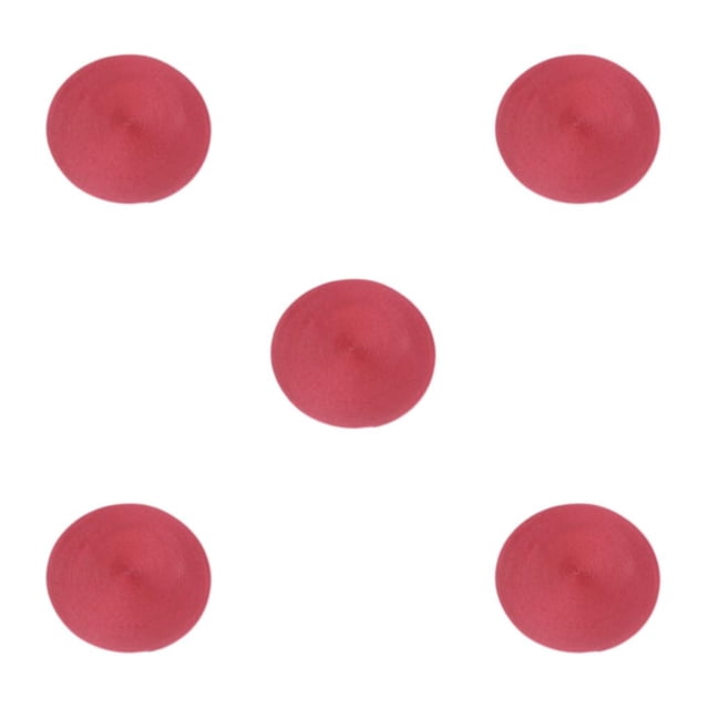 Bewildely Manteles individuales redondos para de comedor, resistentes y duraderos, inodoros, antideslizantes, modernos y simples, color rojo Type2 NO2