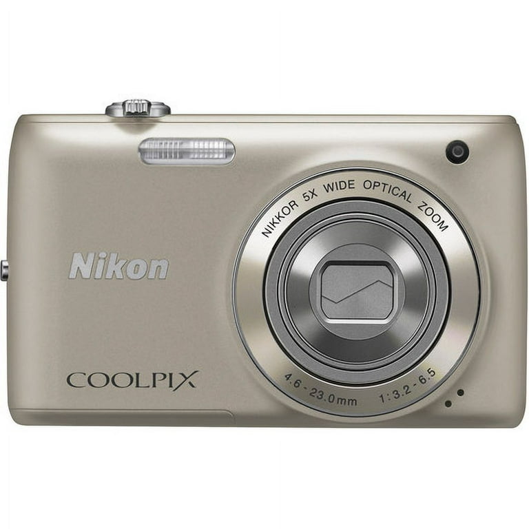 Nikon Coolpix S4100 Silver 14mp Digital - Walmart.com