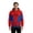Deep Red, variant on 3D Printed Superhero Spider Zip Up Jacket Casual Loose Fit Long Sleeve Outerwear Sweatshirt with Pockets Coat for Anime Comic Cosplay Daily Streetwear