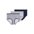 thumbnail image 1 of Jockey Culotte Moderne pour Femmes en Coton Biologique Extensible à Logo - Lot de 3, 1 of 5