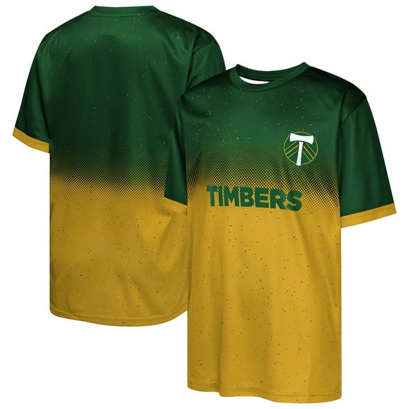 Youth Outerstuff Green Portland Timbers Stalwart Defender T-Shirt