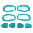 thumbnail image 1 of Cubierta de Tazón de Mango de Puerta Interior para Jeep Renegade 2015-2023 Marco de Decoración de Mango Interior Azul Claro ABS 4 Pcs, 1 of 6