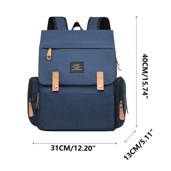 Guoxxzi Home Essentials for New Home, Diaper Bags For Mom Large Capacity Travel With Changer Bags Breastfeeding Baby Bags Maternity Solid Gray Fashion