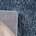 thumbnail image 5 of BNM Solid Indoor Shag Runner or Area Rug, 5' x 8', Blue, 5 of 7