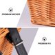 thumbnail image 3 of Cesta multifuncional para bicicleta, cesta frontal de mimbre desmontable, cesta tejida para almacenamiento de bicicletas, 3 of 7