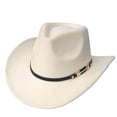 thumbnail image 3 of Classic Western Cowboy Hat for Everyday Outdoor Leisure with Design and Timeless Country Style Sun, 3 of 4