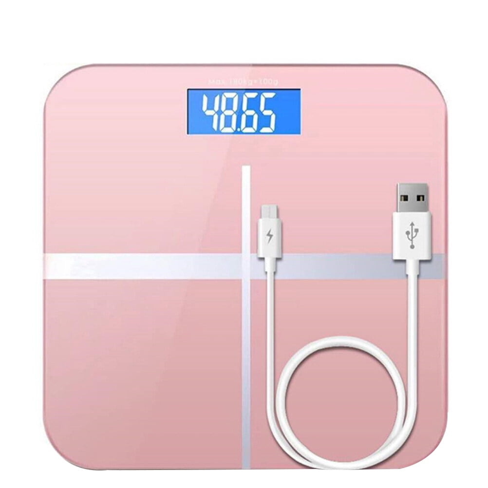 Báscula electrónica recargable por USB, inteligente, creativa, práctica ...