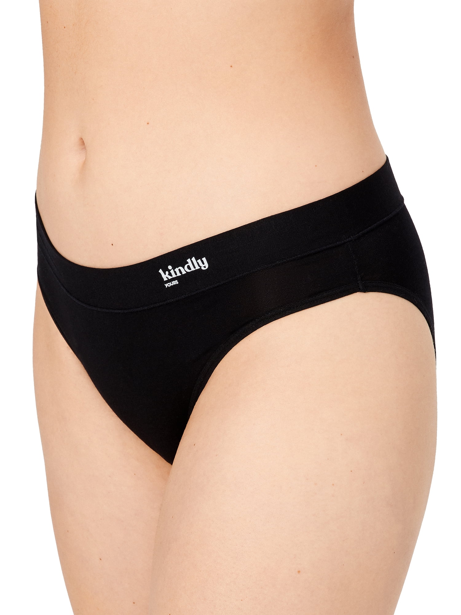 Kindly Yours Women's Comfort Modal Bikini Underwear, 2-Pack