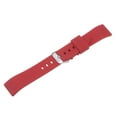 thumbnail image 3 of Uxcell Silicone Watch Band 19mm Soft Rubber Waterproof Watch Strap with Stainless Steel Buckle for Men Women, Red, 3 of 7